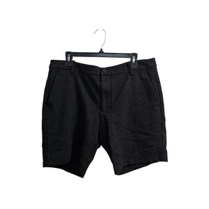 Kit & Ace Charcoal Grey Black Viscose Blend Men's Shorts Size 36